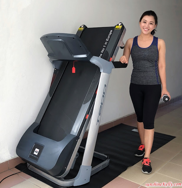 Fitness Review, BH T200 Auto Incline Treadmill, Running, Workout at home, treadmill