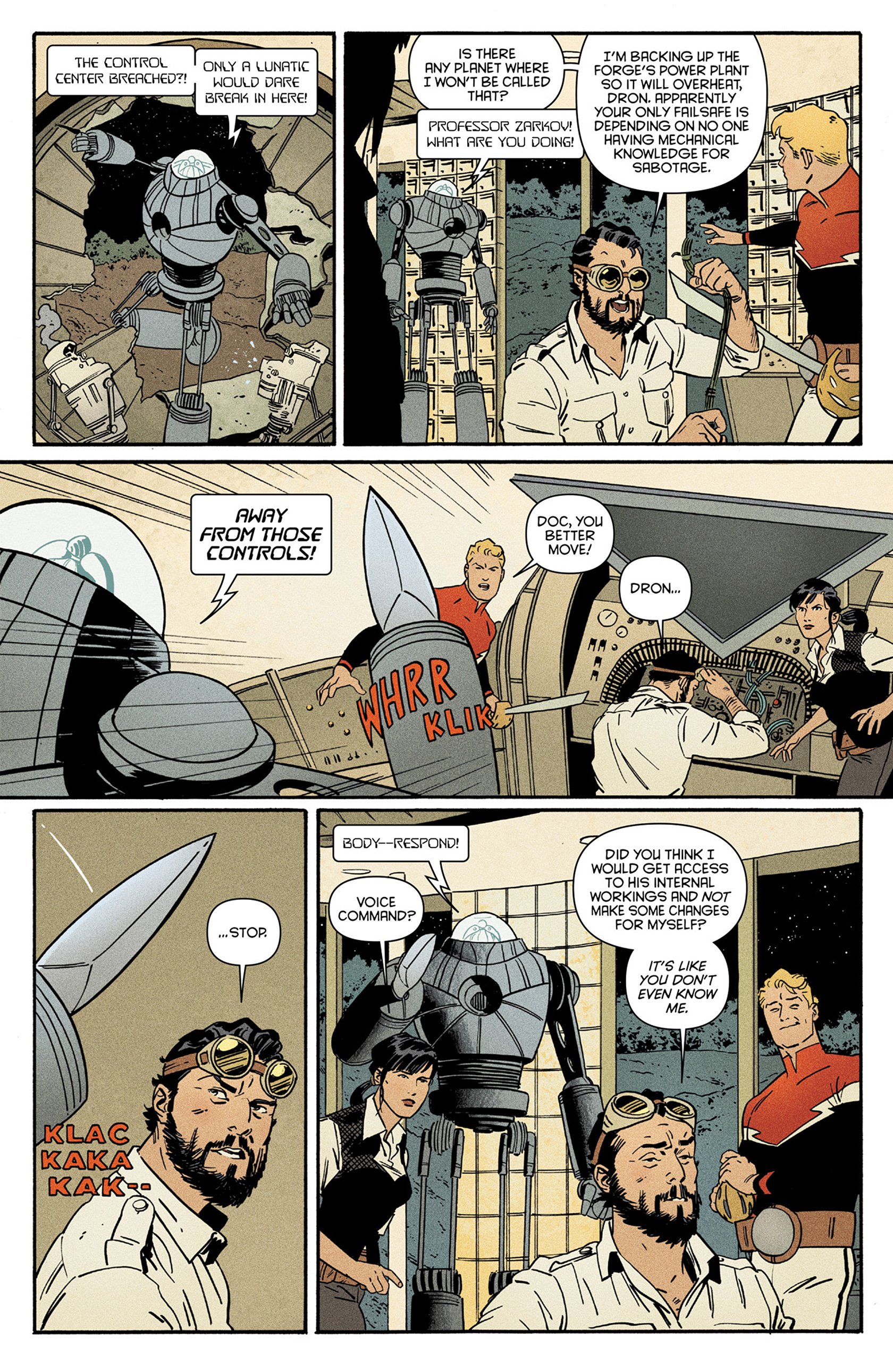 Read online Flash Gordon (2014) comic -  Issue #4 - 10