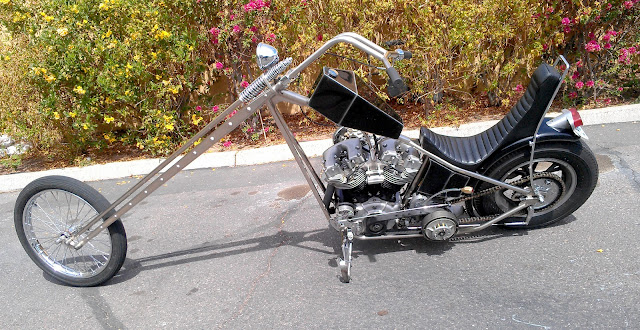 LOVE CYCLES: Long Chopper for sale