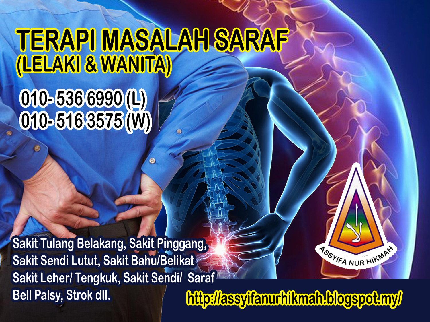 Himpunan Mukjizat Doa dan Produk Makanan Sunnah: MASALAH SARAF
