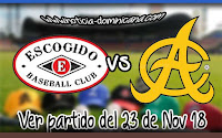 Aguilas Cibaeñas Vs Leones del Escogido