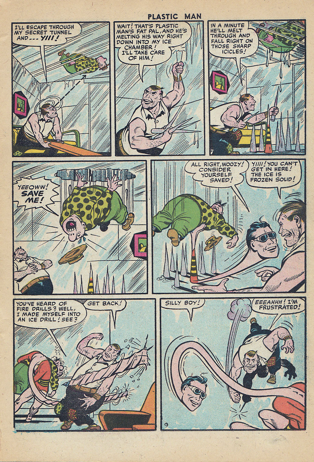 Read online Plastic Man (1943) comic -  Issue #55 - 11