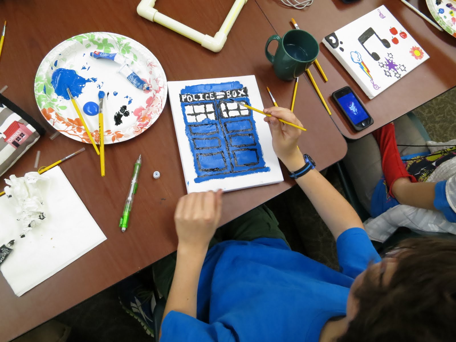library makers: Craft Lab: Painting