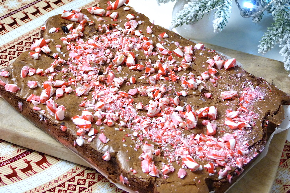 an image of Candy Cane Brownies