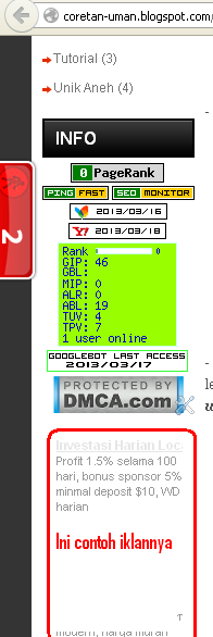 Cara Pasang Script iklan adsensecamp di blogspot/blogger