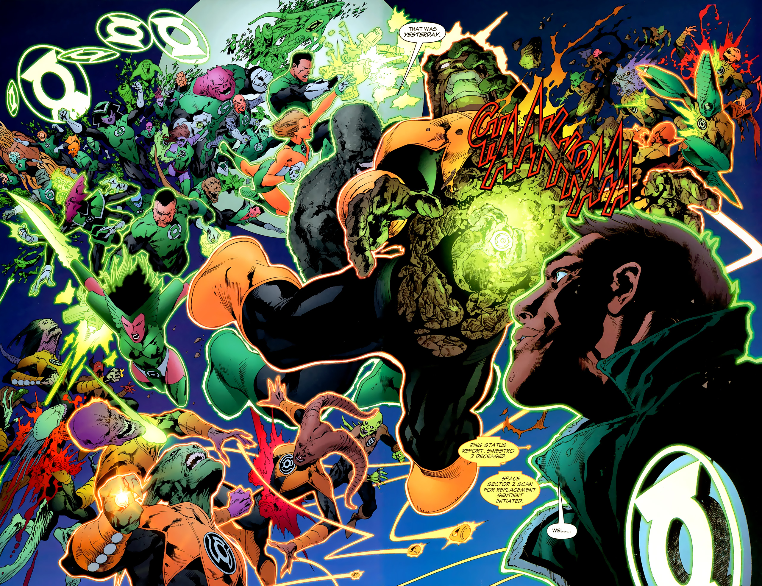 Read online Green Lantern (2005) comic -  Issue #24 - 12
