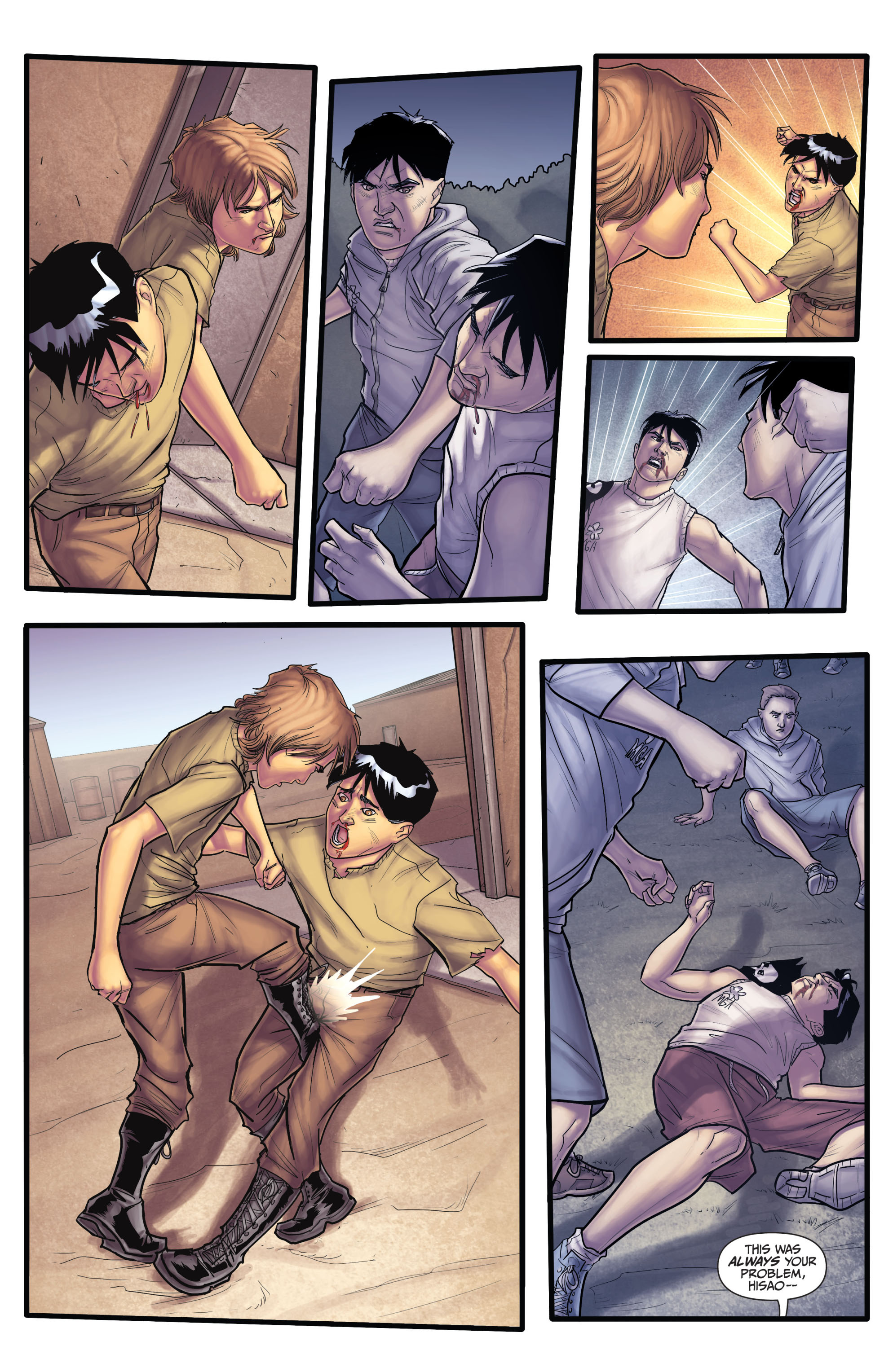 Read online Morning Glories comic -  Issue #18 - 9