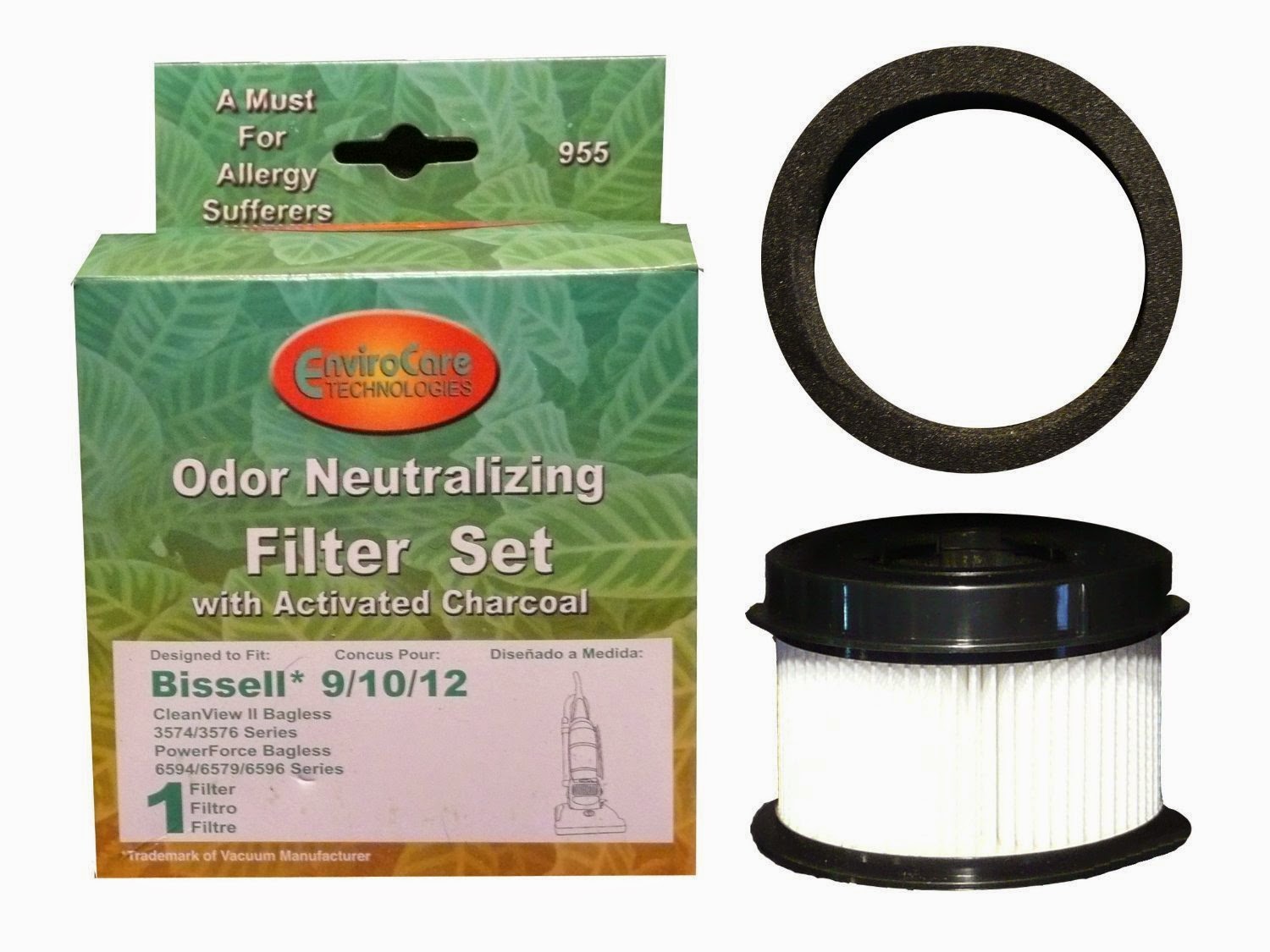 Filtro De 4 Pacotes Com Led Para Bissell Cleanview Xr 200w X | Frete Grátis