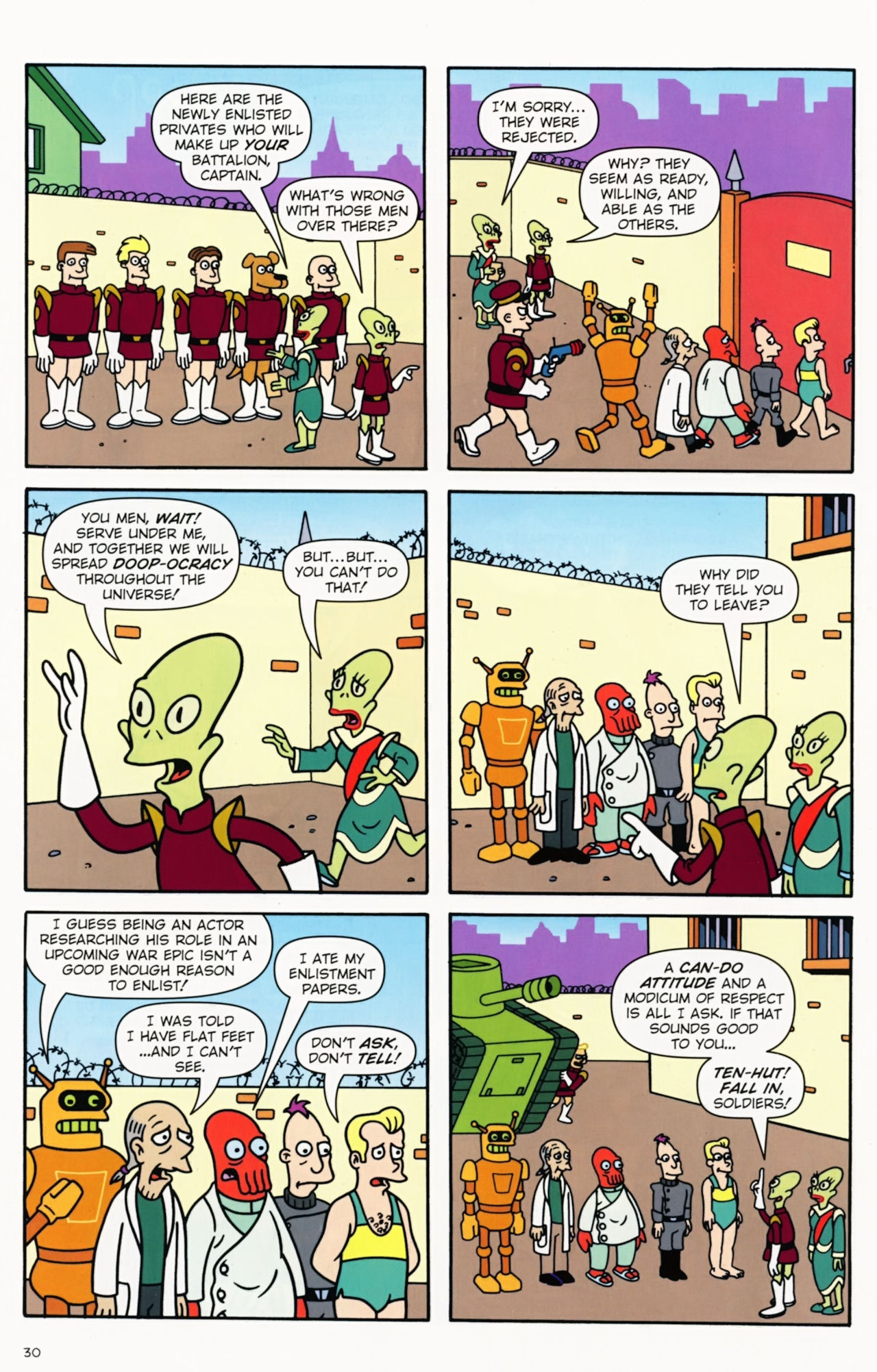 Read online Futurama Comics comic -  Issue #54 - 25