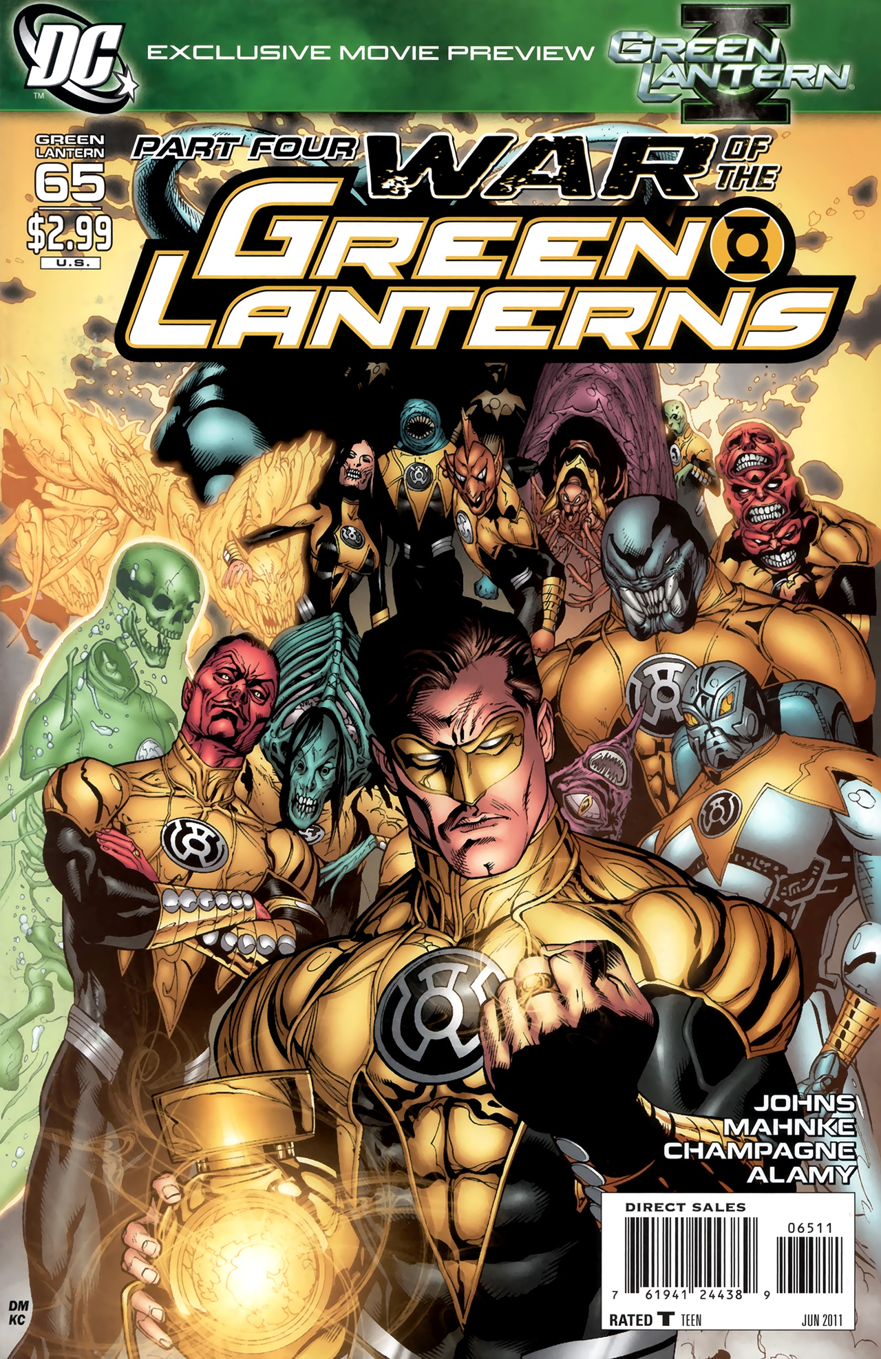 Read online Green Lantern (2005) comic -  Issue #65 - 1