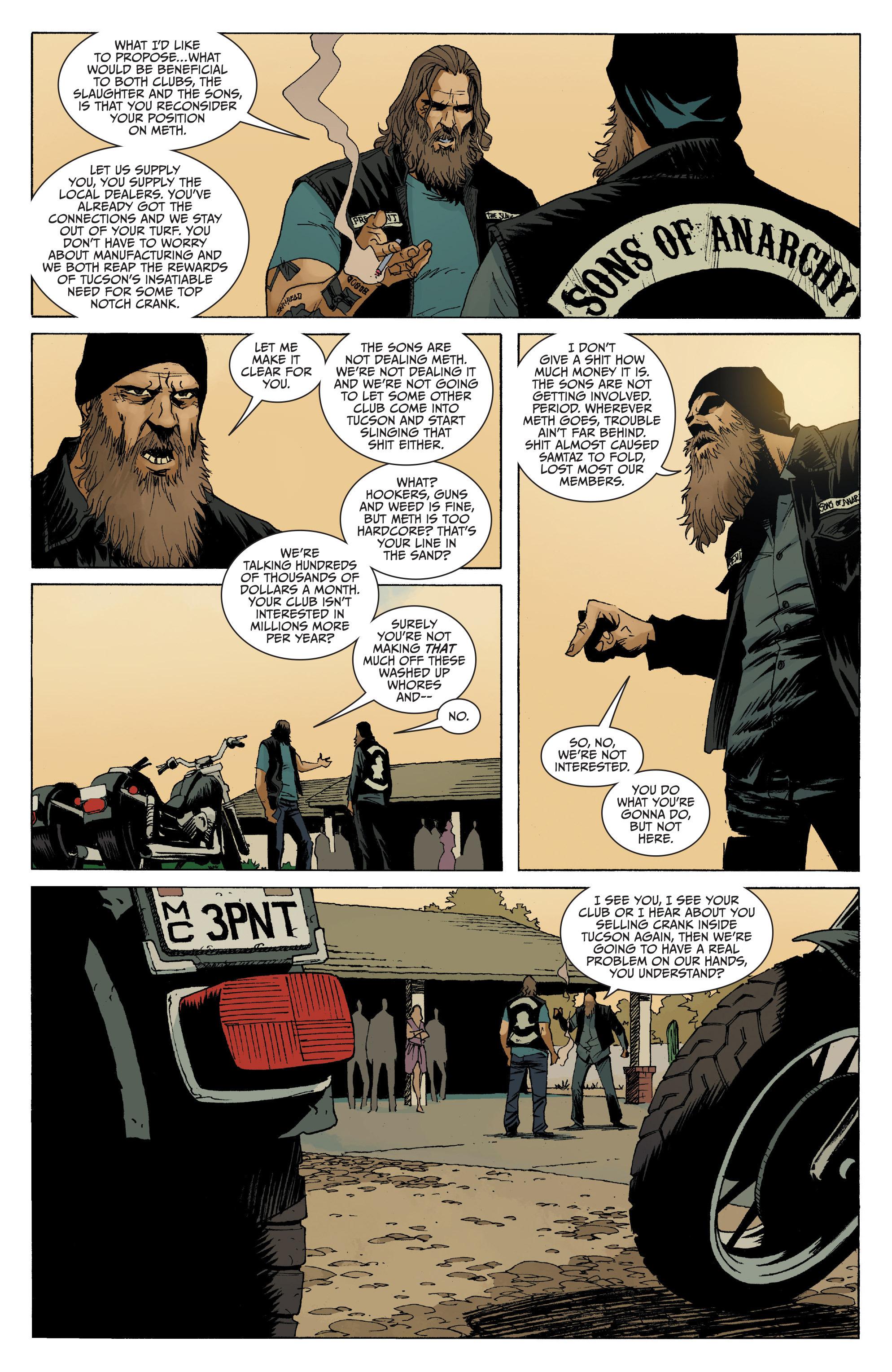 Read online Sons of Anarchy comic -  Issue #11 - 11