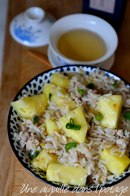 fried rice with pork and pineapple Ken Hom