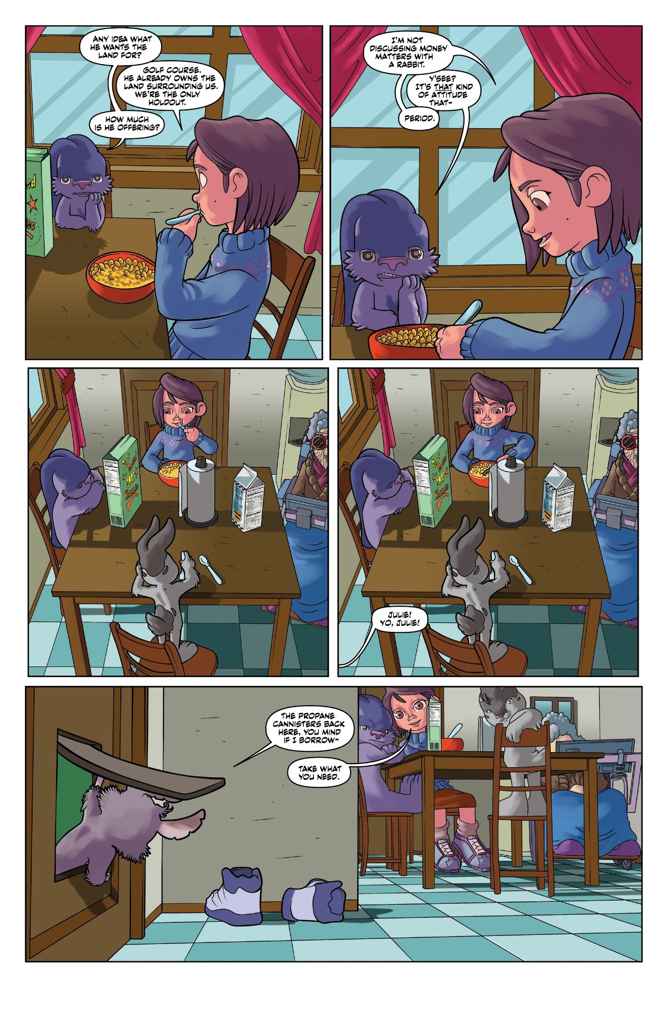 Read online Auntie Agatha's Home For Wayward Rabbits comic -  Issue #3 - 6