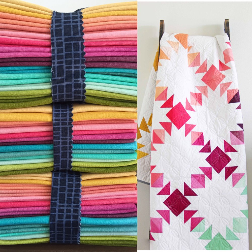 V and Co. More Ombre Fabric Bundles available in the V and Co Shop