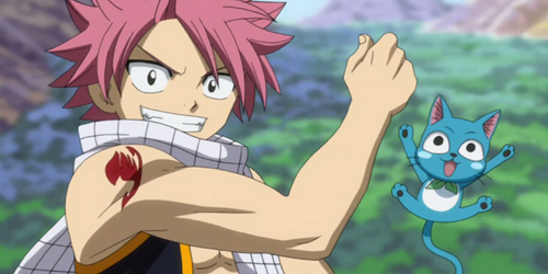 Fairy Tail: Confira os designs dos personagens Happy, Wendy e Charle!