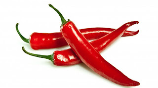 3 Red chillies