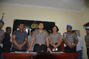 Polres Padangsidimpuan Gelar Press Release Kasus Judi Yang Melibatkan Pejabat Dan ASN Tapsel