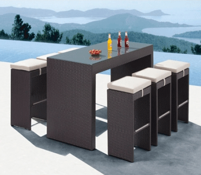 Outdoor Patio Bar Chairs - Sip Your Beverage In Design | Outdoor Patio