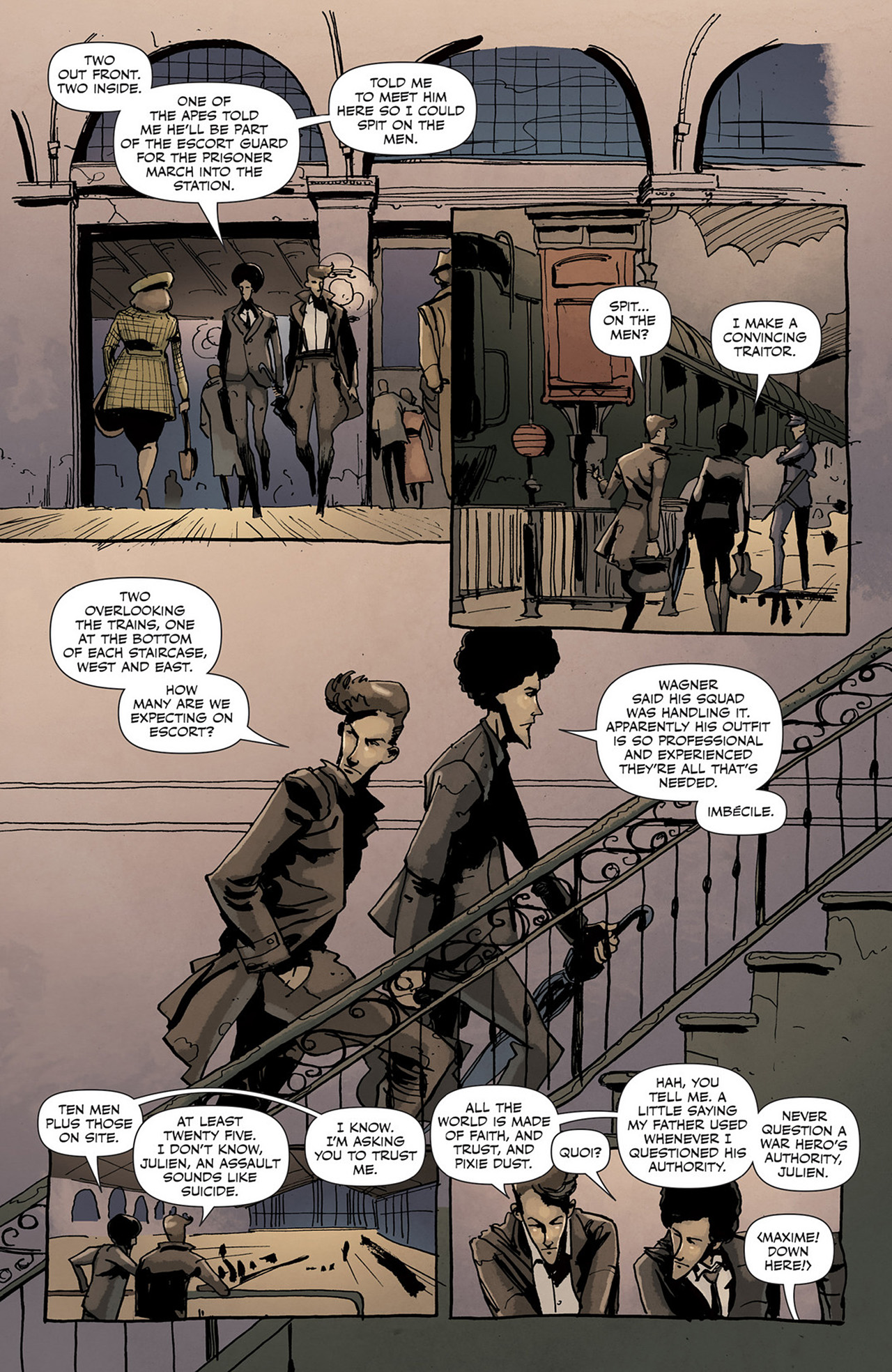 Read online Peter Panzerfaust comic -  Issue #6 - 15