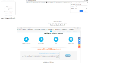 tampilan tersebut dengan mengalihkan ke halaman website terntu Cara Mengalihkan Login Hotspot Mikrotik ke Halaman Web Setelah User Berhasil Login