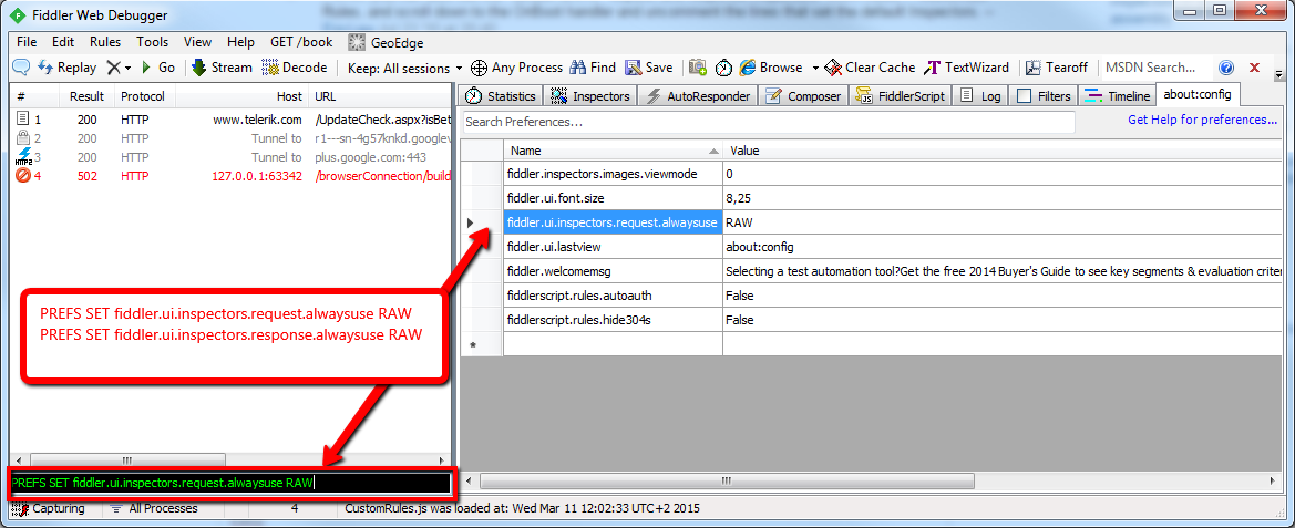 NOTLARIMDAN...: How to set different default tab (like RAW) on fiddler ...