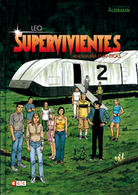 Supervivientes -anomalías cuánticas, comic de Leo ciencia ficción, edita ECC