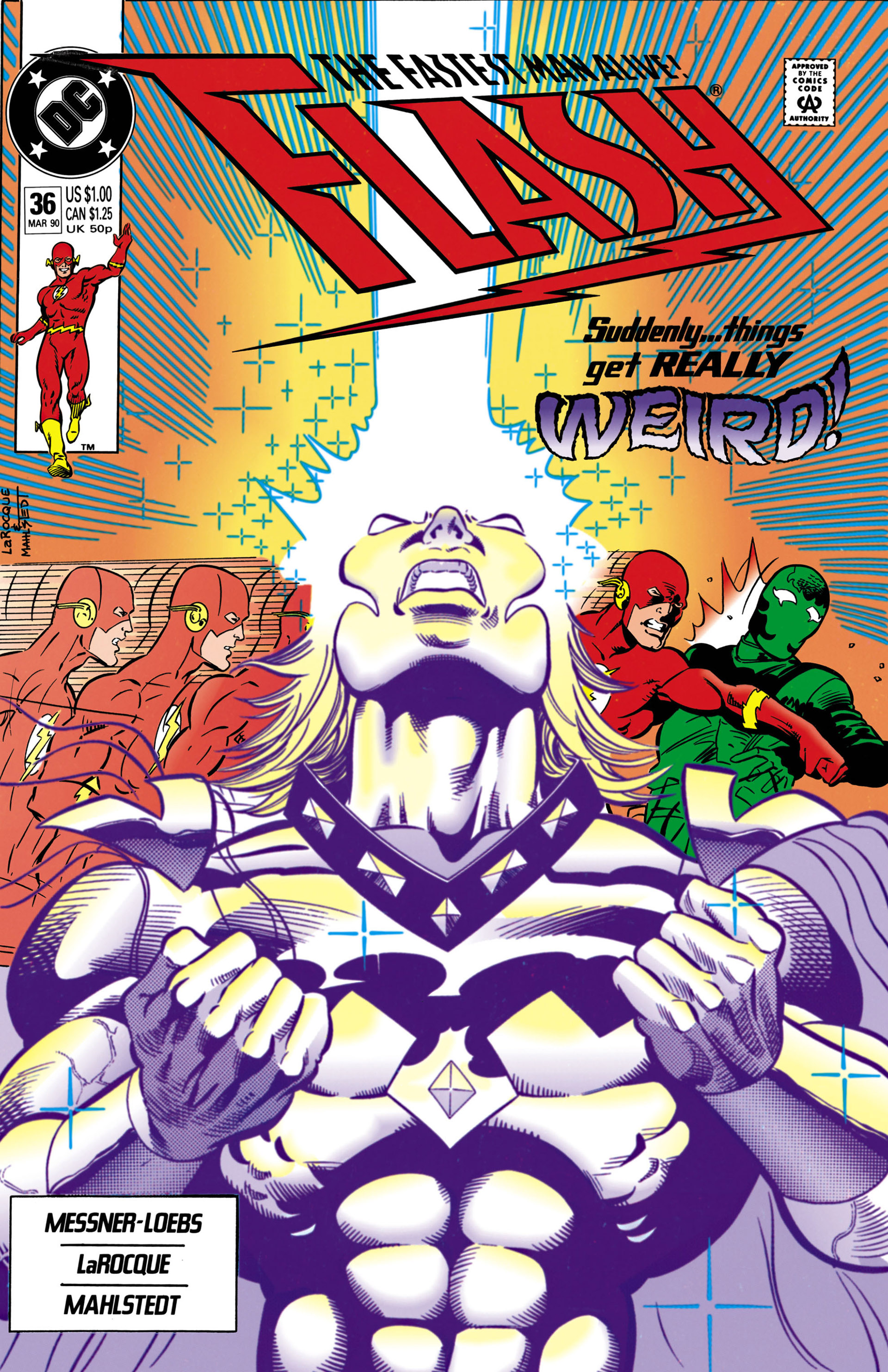 Read online The Flash (1987) comic -  Issue #36 - 1
