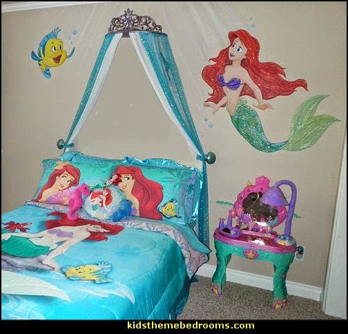 Decorating Theme Bedrooms Maries Manor Little Mermaid