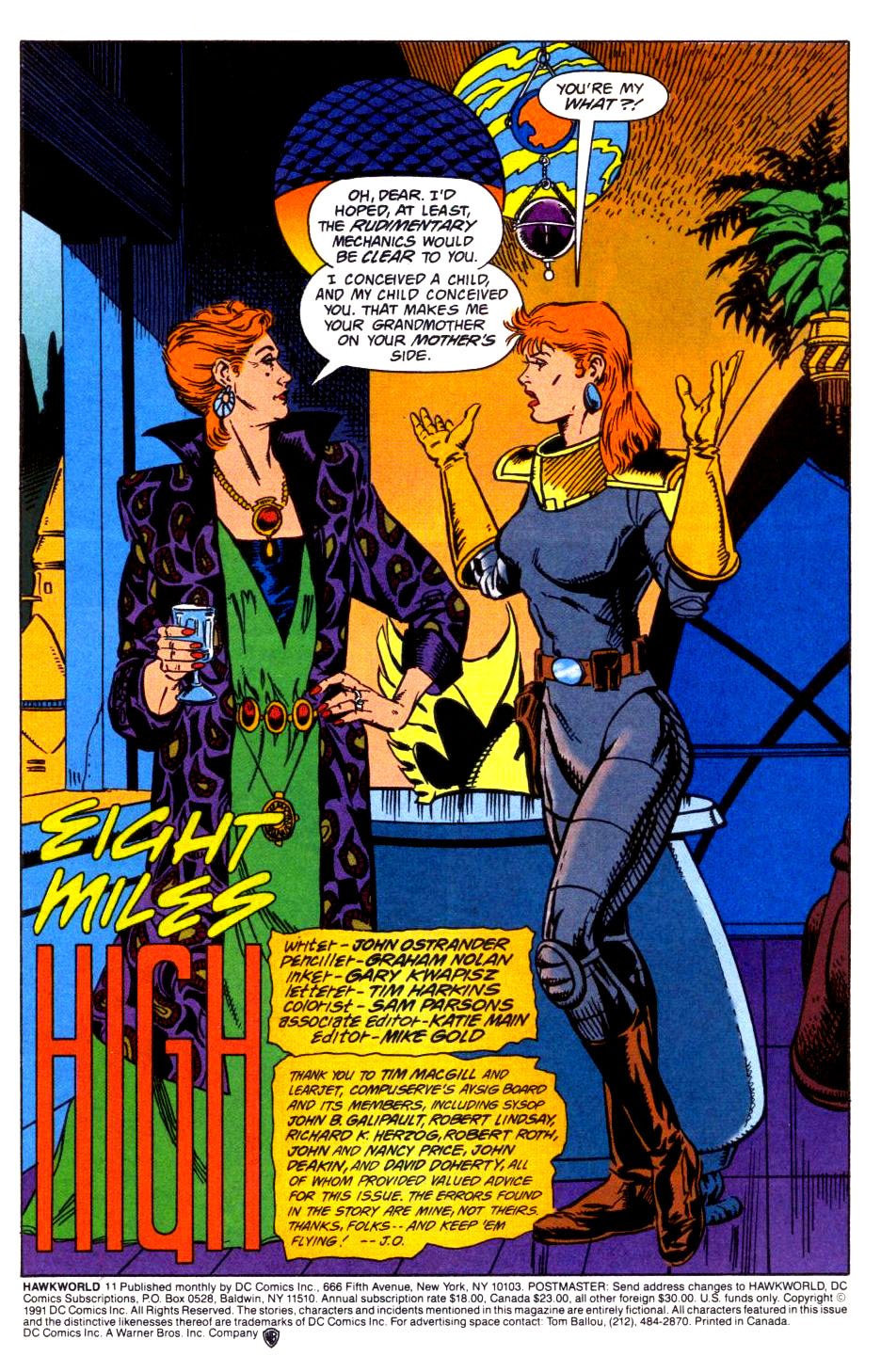 Read online Hawkworld (1990) comic -  Issue #11 - 2
