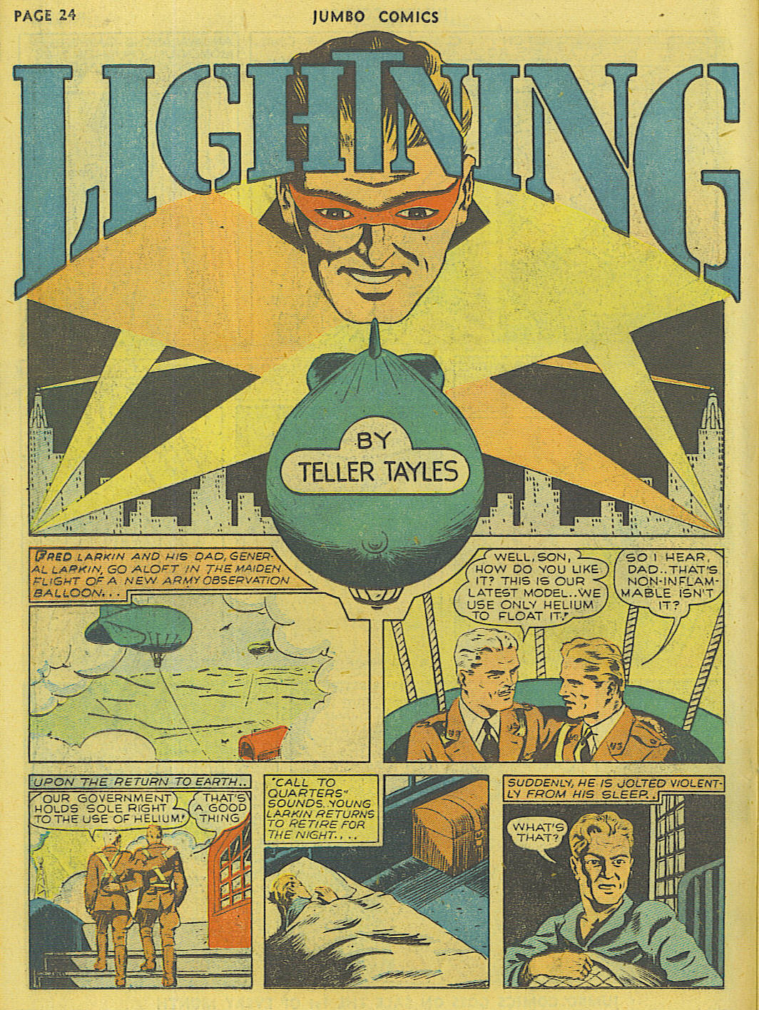 Read online Jumbo Comics comic -  Issue #25 - 26