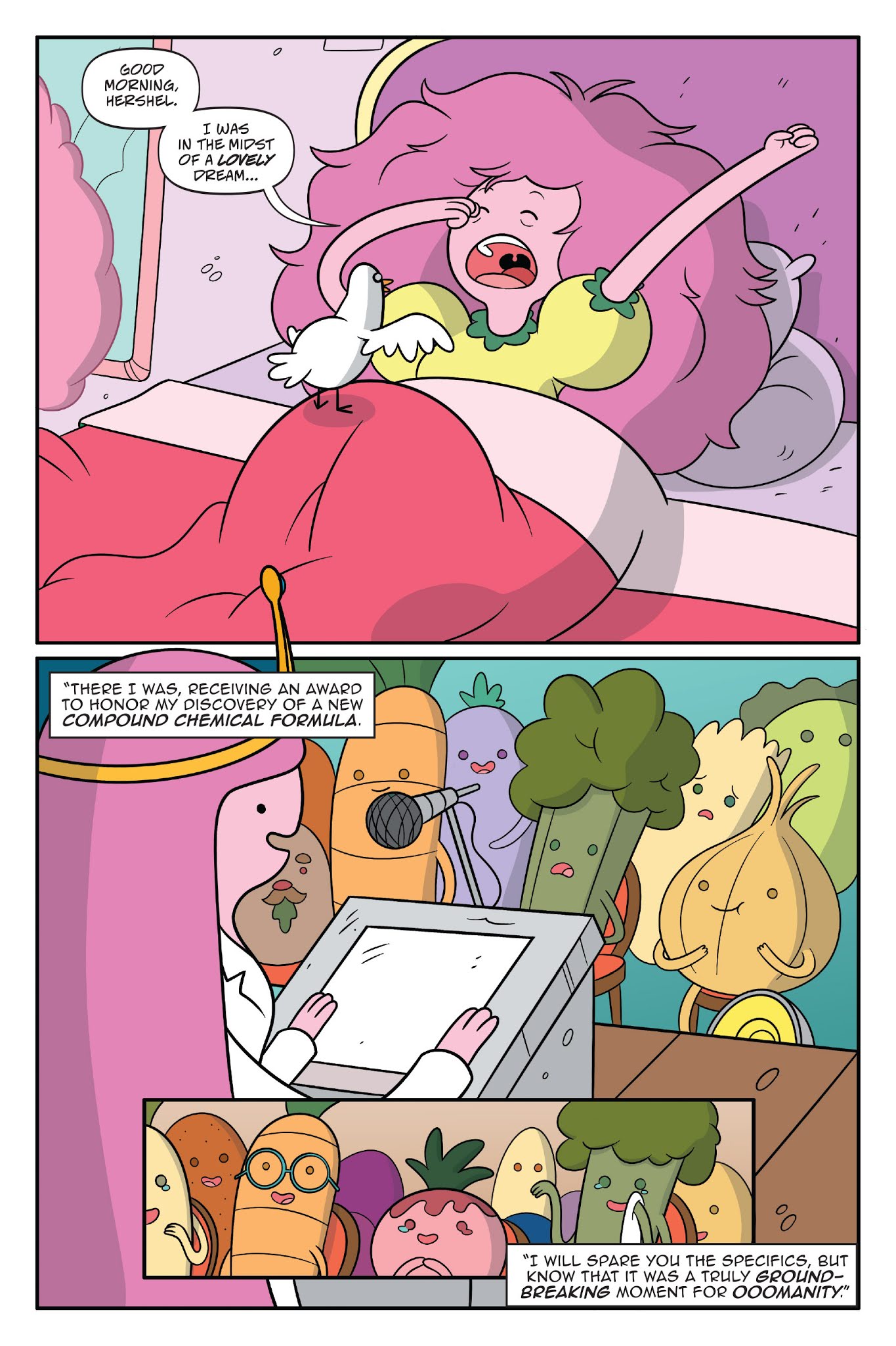 Read online Adventure Time: President Bubblegum comic -  Issue # TPB - 15
