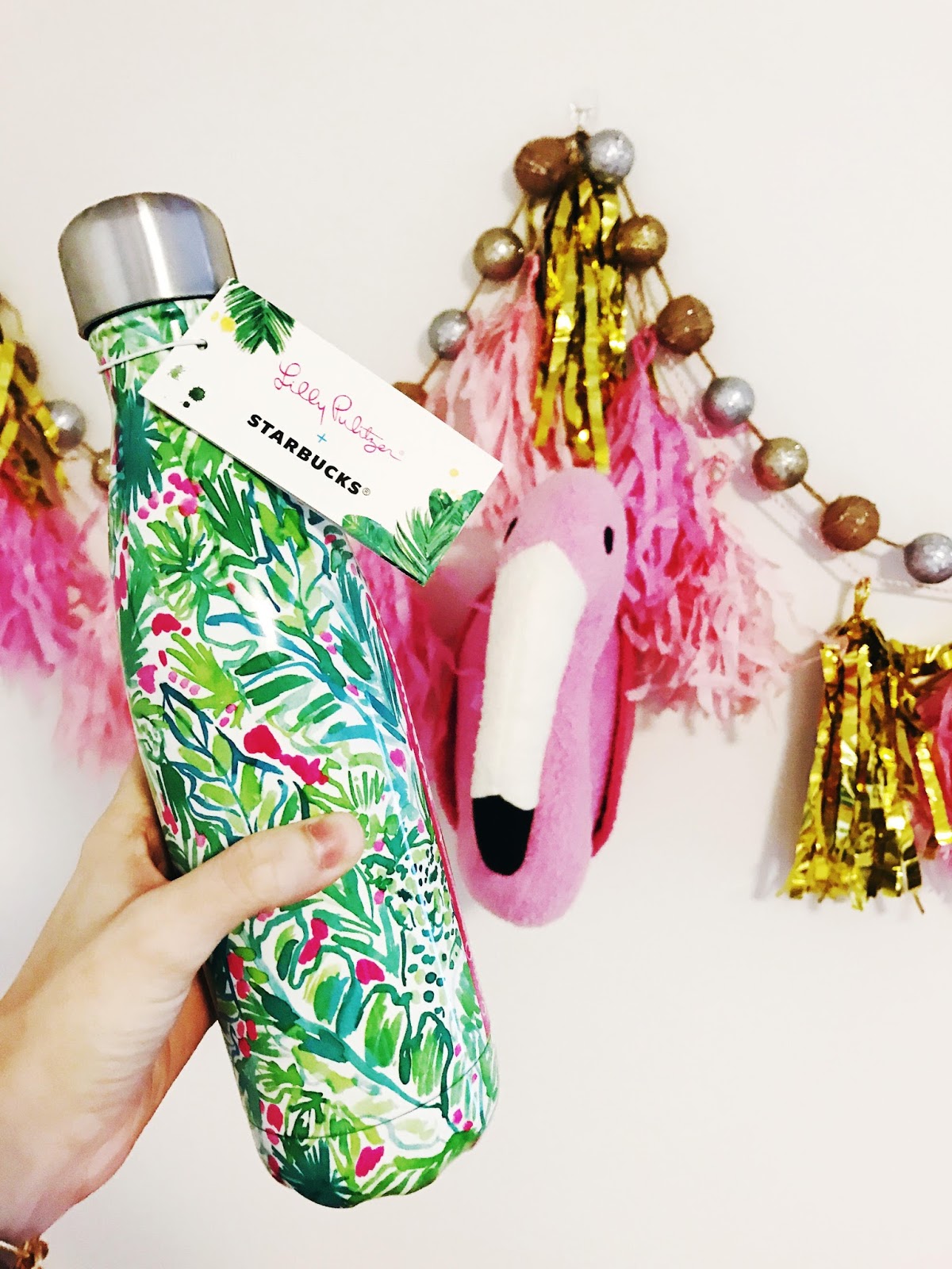 Sew Cute Lilly + Starbucks Water Bottles are HERE!