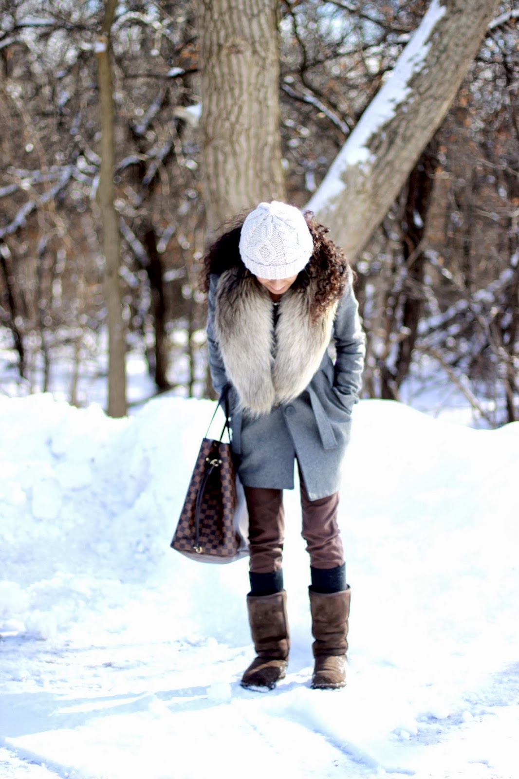 The Upmarket: Snow & Trees