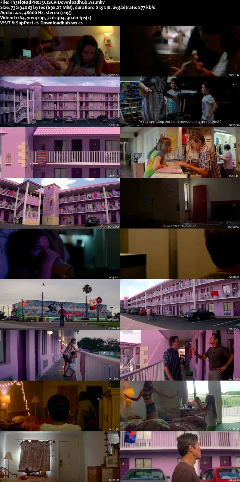 The Florida Project 2017 English 700MB DVDScr x264
