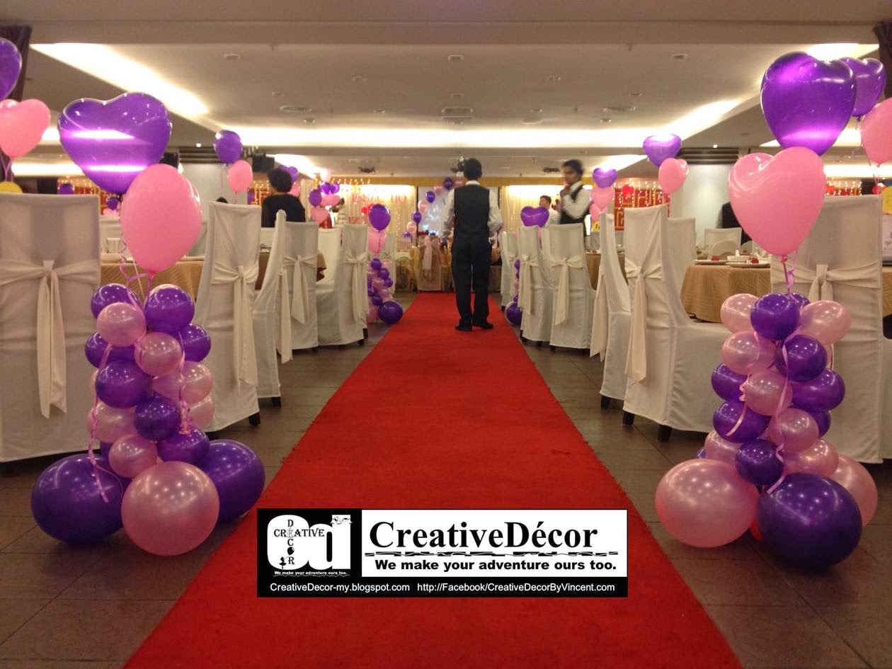 Creativedecor By Vincent Balloon Decoration Chinese Wedding