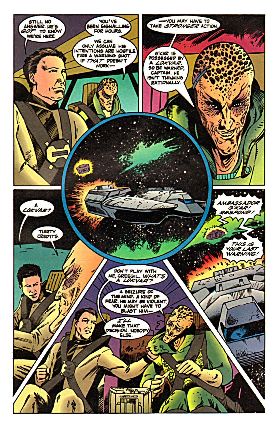 Read online Babylon 5 (1995) comic -  Issue #9 - 17