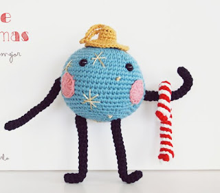 PATRON GRATIS BOLA DE NAVIDAD AMIGURUMI 353499