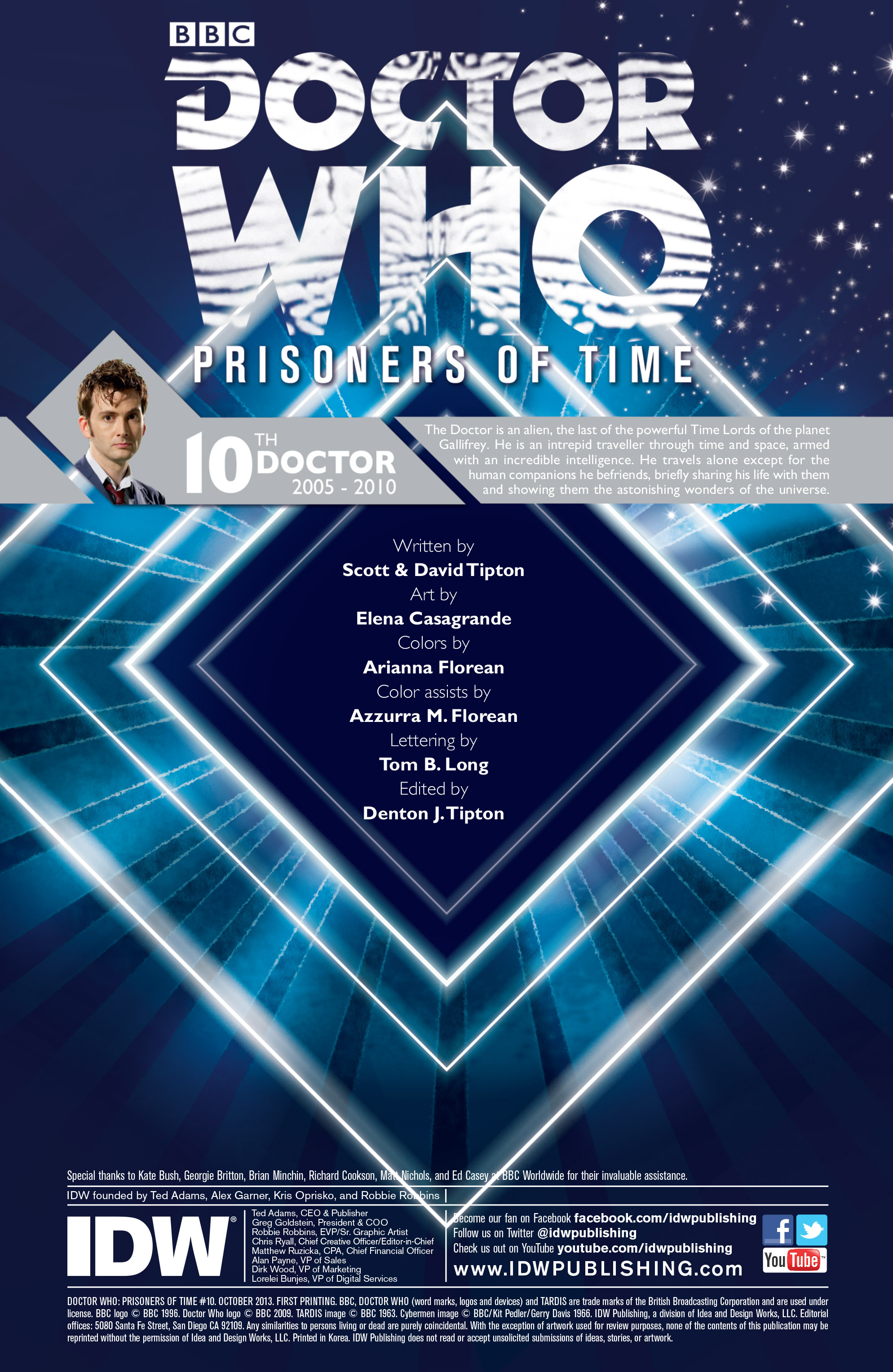 Read online Doctor Who: Prisoners of Time comic -  Issue #10 - 3