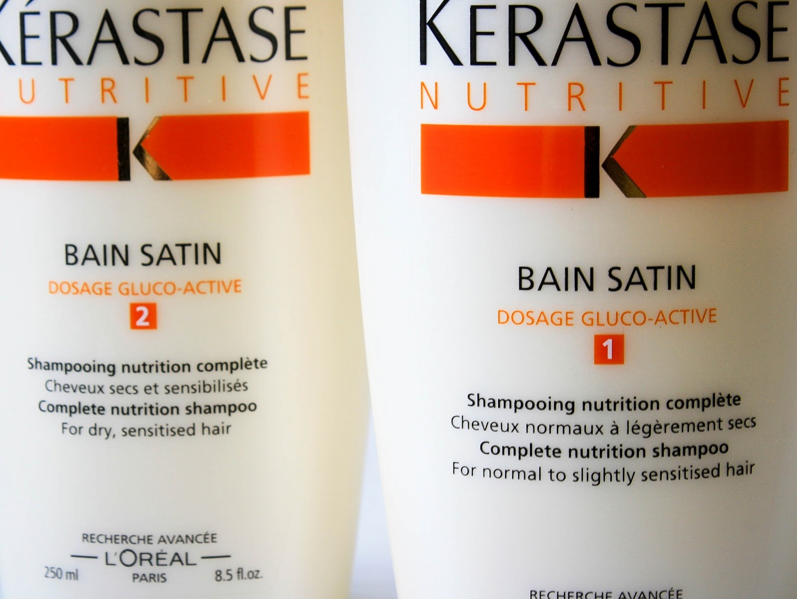 Kérastase Bain Satin 1 vs. Bain Satin 2