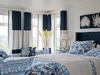 navy blue and white bedroom ideas