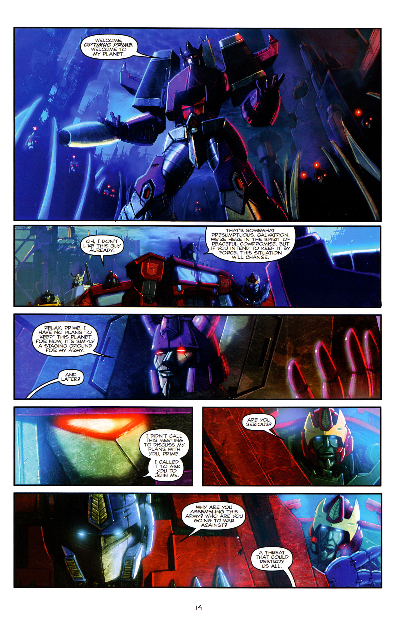 Read online The Transformers (2009) comic -  Issue #24 - 17