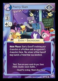 My Little Pony Poetry Slam The Crystal Games CCG Card