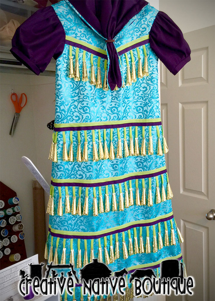 Creative Native Boutique Girl's Jingle Dress size 12