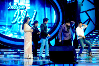 Asha Bhosle unveil the  'OMG Oh My God!' Audio on Indian Idol