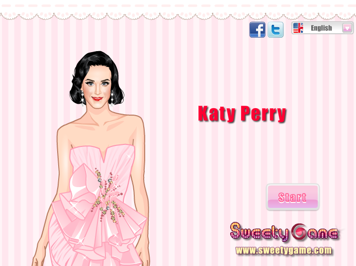 Katy Perry Giydir Stardoll Dress Up Games