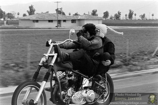 Hells Angels in the Wind ~ Riding Vintage