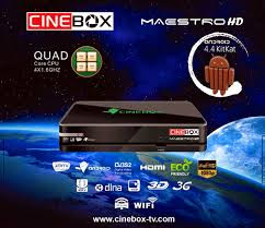 Atualizacao do receptor Cinebox Maestro HD