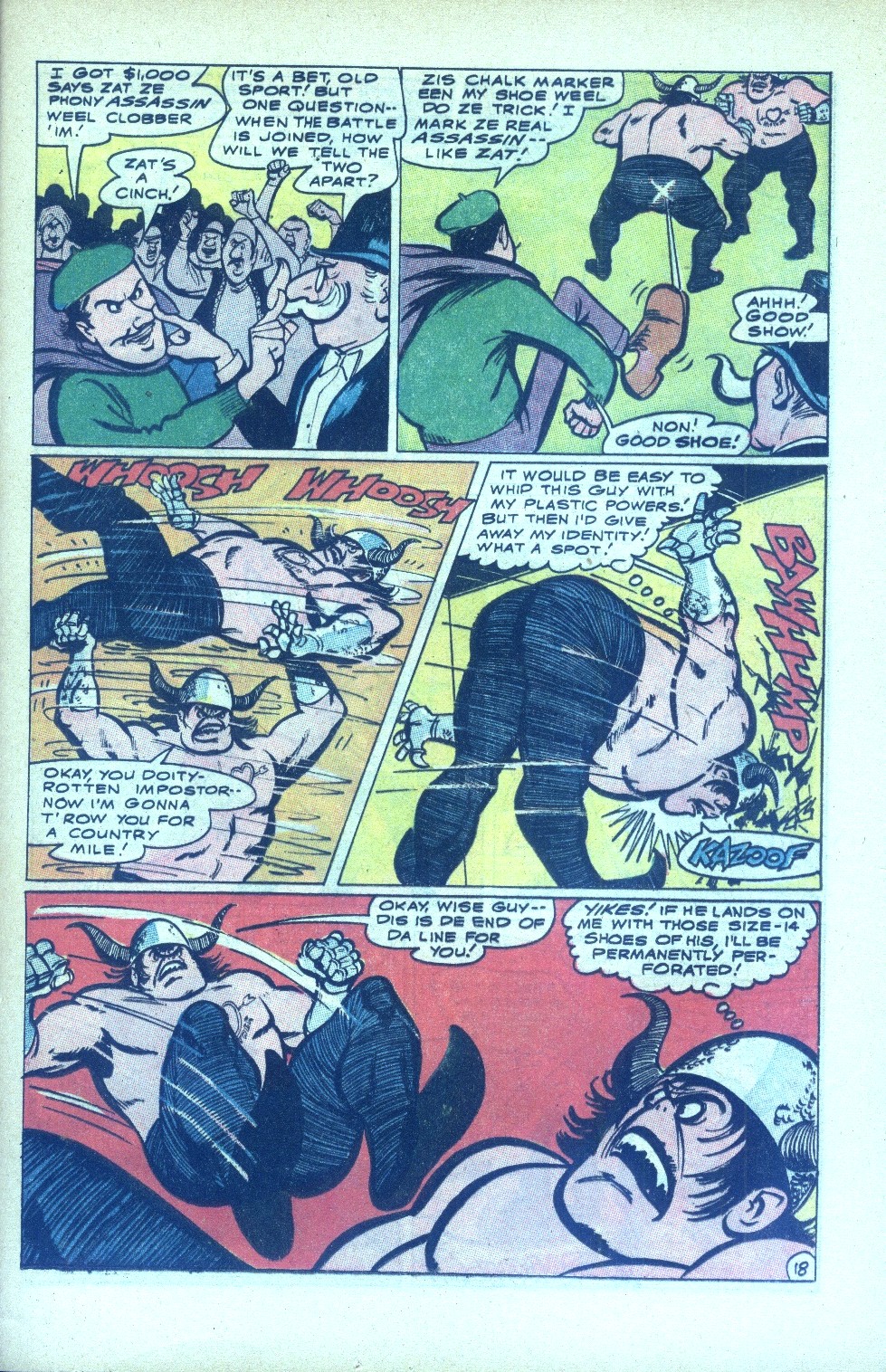 Read online Plastic Man (1966) comic -  Issue #5 - 25