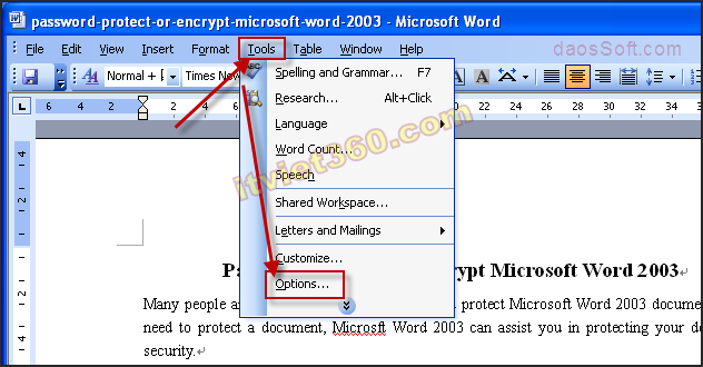 Tools Options, Cách thay đổi đơn vị đo trong Word 2003, 2007, 2010, 2013