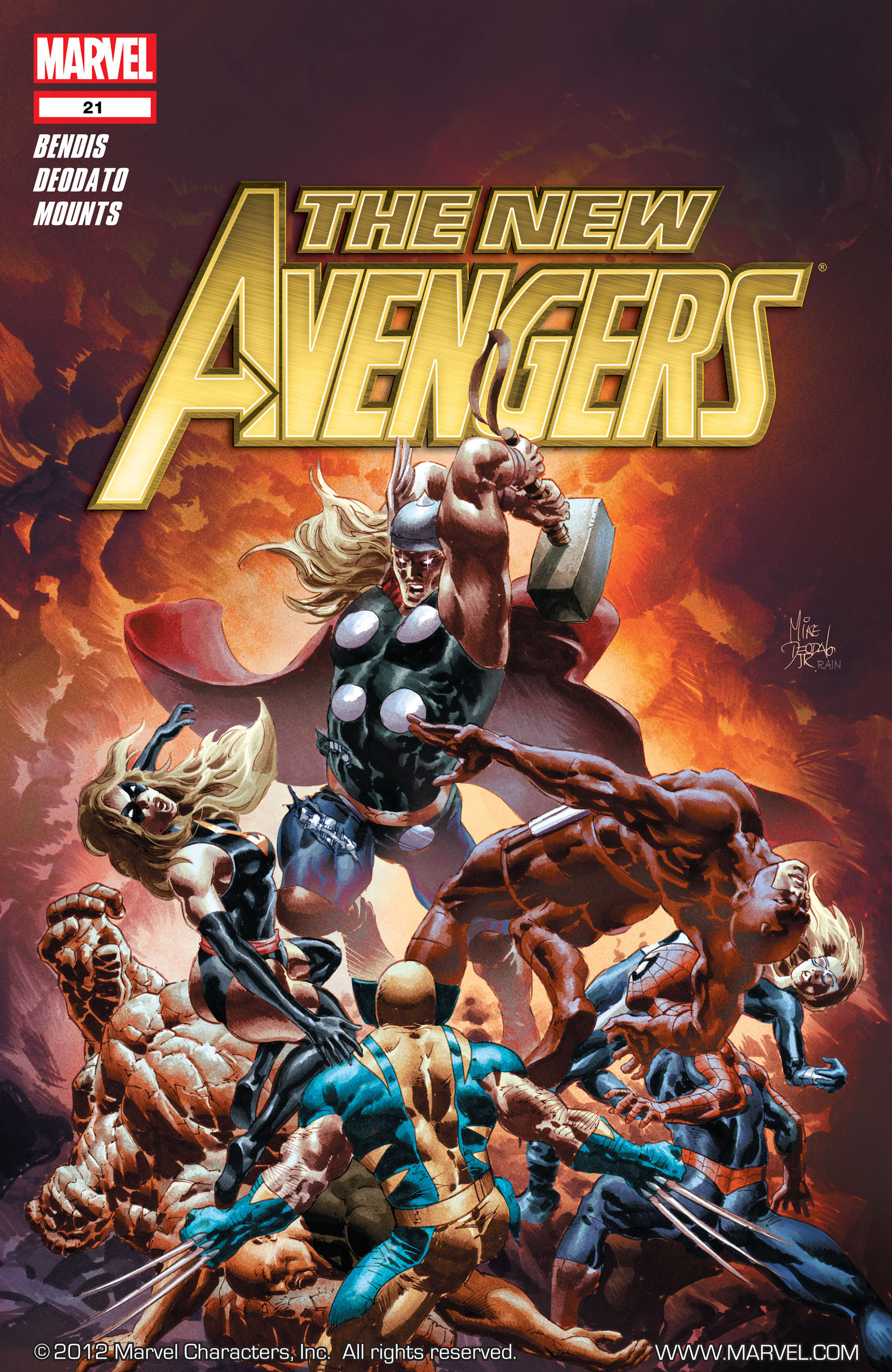 Read online New Avengers (2010) comic -  Issue #21 - 1